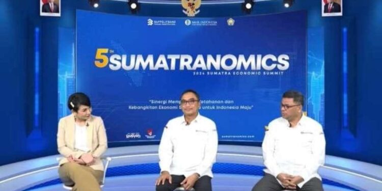 Ketahanan dan Kebangkitan Ekonomi Sumatera Diperkuat di 5th Sumatranomics 1 Launching 5th Sumatranomics 2024.