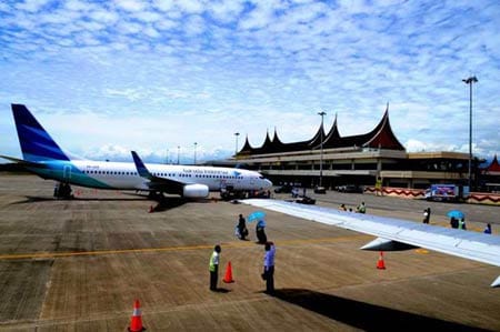 Dampak Erupsi Marapi, Bandara Minangkabau Ditutup Sementara 1 Bandara Internasional Minangkabau (BIM)