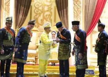 Kesultanan Negeri Kotapinang kukuhkan gelar adat ke sejumlah tokoh masyarakat