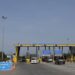 Teks foto: Gerbang Tol Tebing Tinggi