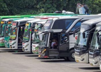 Ilustrasi bus