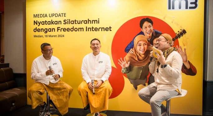 IM3 Kampanye 'Nyatakan Silaturahmi dengan Freedom Internet' di Medan 1 Media Update Kampanye 'Nyatakan Silaturahmi dengan Freedom Internet' di Medan
