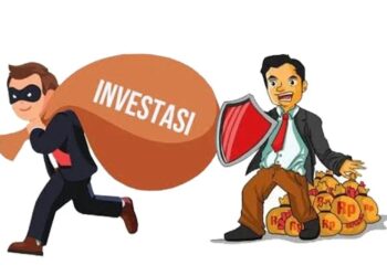 Ilustrasi investasi bodong.
