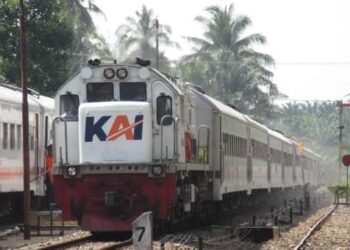 Ilustrasi kereta api