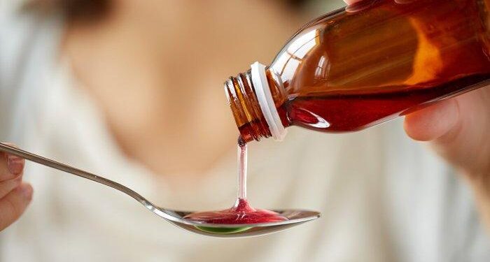 Ilustrasi obat sirup.