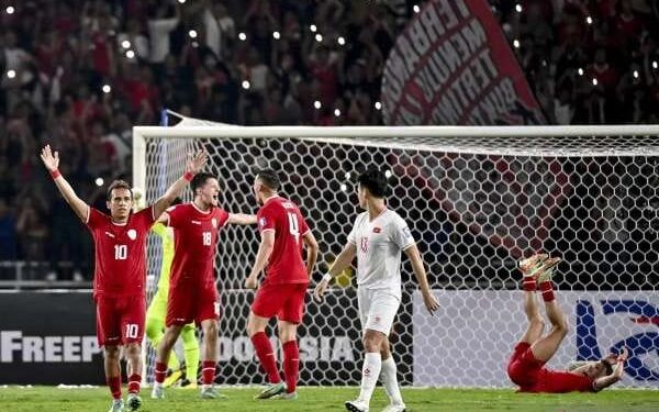 Kualifikasi Piala Dunia 2026, Indonesia Taklukkan Vietnam 1-0 1 Laga antara timnas Indonesia melawan Vietnam dalam lanjutan laga kualifikasi Piala Dunia 2026 zona Asia putaran kedua Grup F di Stadion Utama Gelora Bung Karno (SUGBK), Jakarta, Kamis (21/3/2024)