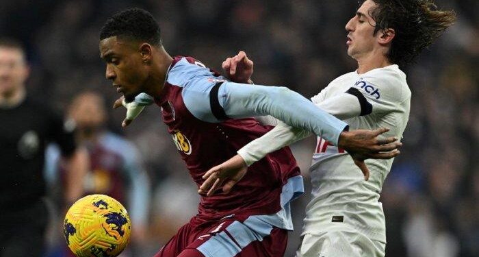Laga Tottenham Hotspur vs Aston Villa.