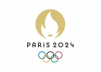 Logo Olimpiade Paris 2024.