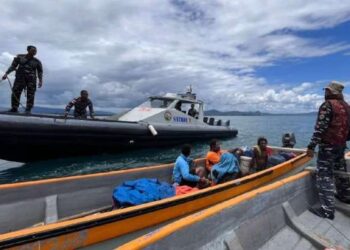 Patroli TNI-AL menggagalkan penyelundupan BBM ke Papua Nugini
