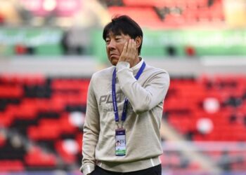 Pelatih Timnas Indonesia, Shin Tae-yong.