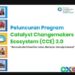 Peluncuran program Catalyst Changemakers Ecosystem (CCE) 3.0 dengan tema #LokalBerdaya