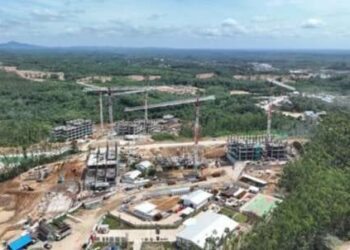 Proyek pembangunan rumah ASN di IKN.