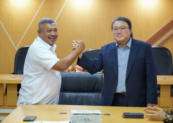 Pengusaha asal Korea saat berkunjung ke Pemko Medan