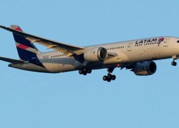 Pesawat Baoeing 787 milik maskapai LATAM