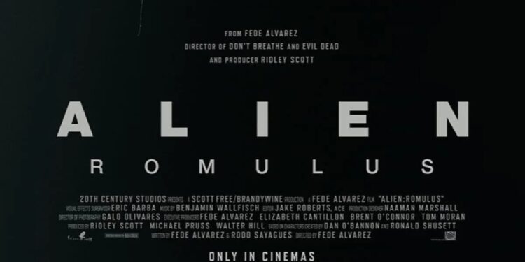 Film Alien: Romulus Tayang di Bioskop Agustus 2024 1 Poster film Alien: Romulus