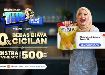 Ilustrasi THR Ramadan Bersama Blibli