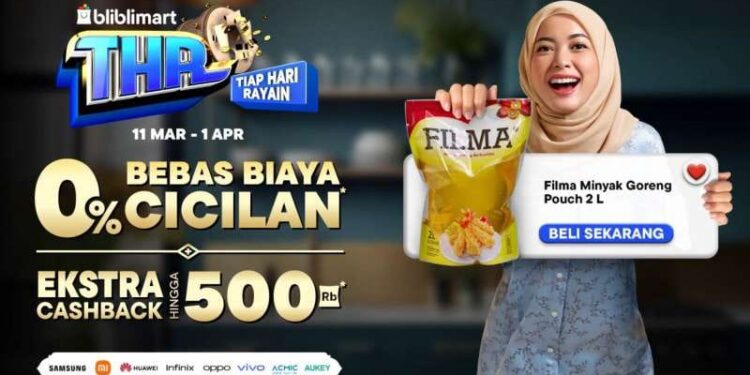 Ilustrasi THR Ramadan Bersama Blibli