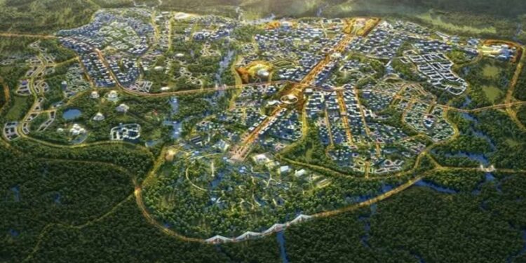 AS Beri Dana Hibah Rp 32 Miliar untuk Pembangunan IKN 1 Desain KIPP Ibu KOta Negara Nusantara.