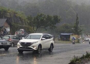 Jalur Medan-Berastagi yang rawan macet