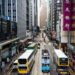 Suasana jalan di Hong Kong