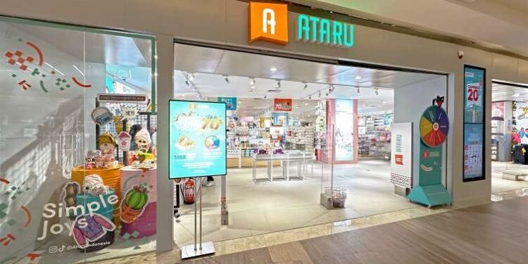 ATARU Hadir di Delipark Mall, Bidik Kalangan Muda di Medan 1 ATARU di Delipark Mall, Medan.