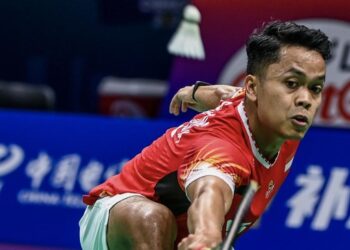 Pebulu tangkis tunggal putra Indonesia, Anthony Sinisuka Ginting.