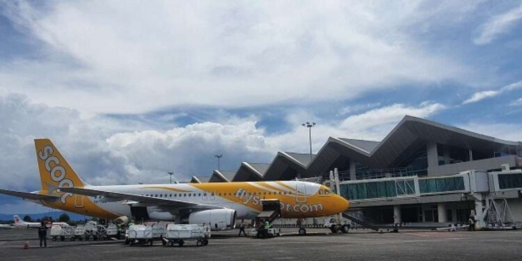 Penutupan Bandara Sam Ratulangi Diperpanjang hingga Minggu Siang 1 Bandara Internasional Sam Ratulangi, Manado.