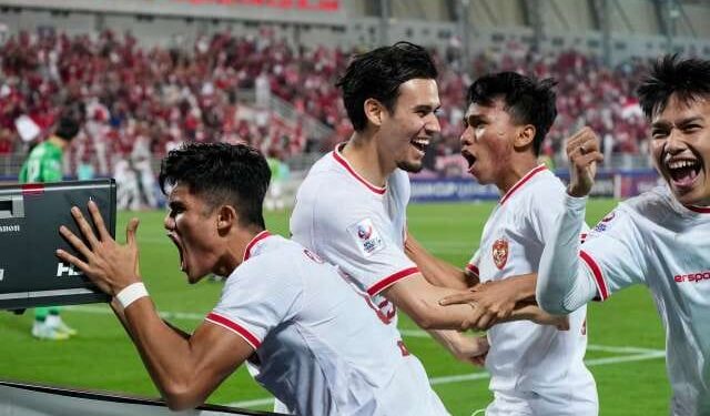 Timnas U-23 Indonesia lolos ke semifinal Piala Asia U-23 2024 setelah menyingkirkan Korea Selatan 11-10 (2-2), di Stadion Abdullah bin Khalifa, Doha.
