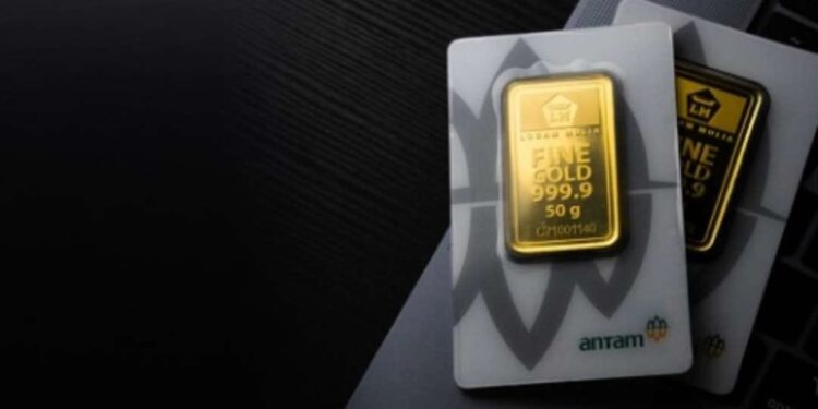 Harga Emas Antam Tembus Rp1,324 Juta, Rekor Tertinggi di RI 1 Emas Antam.