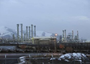 Fasilitas nuklir Iran.