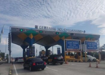 Gerbang Tol Kualanamu.