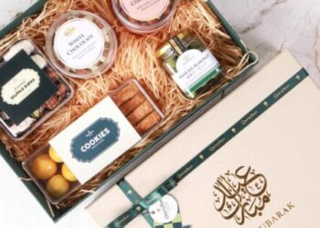 Ilustrasi hampers Lebaran.