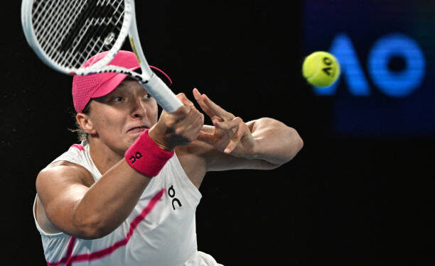 Swiatek Raih Kemenangan di Pembuka WTA Finals 1 Petenis Polandia, Iga Swiatek.