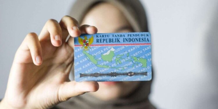 Ilustrasi KTP.
