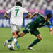 Pertandingan Grup C Piala Asia AFC U23 Qatar 2024 antara Irak vs Arab Saudi, di Stadion Internasional Khalifa di Doha, Qatar, Senin (22/4/2024) waktu setempat.
