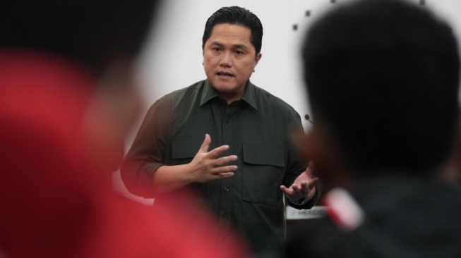 PSSI Dukung Khiev Sameth Kembali Pimpin AFF 2026-2031 1 Ketua Umum PSSI, Erick Thohir.