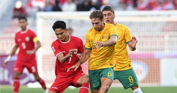 Piala Asia U-23, Garuda Muda Taklukkan Australia 1-0 1 Indonesia vs Australia pada kualifikasi Piala Asia U-23, di Abdullah bin Khalifa Stadium, Kamis (18/4/2024).