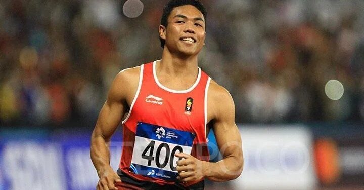 Kualifikasi Olimpiade di Osaka, Zohri Catatkan Waktu 10,37 Detik 1 Atlet lari Indonesia, Lalu Muhammad Zohri.