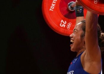 Lifter Filipina, Hidilyn Diaz.