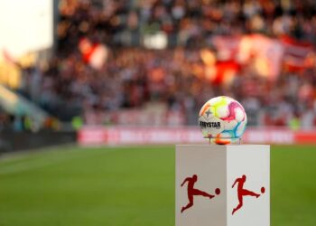 Logo kompetisi sepak bola Bundesliga Jerman.