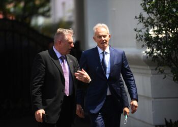 Mantan Perdana Menteri Inggris, Tony Blair.
