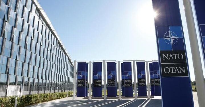 NATO Kerahkan 33.000 Prajurit Dekat Perbatasan Rusia 1 Markas NATO di Brussels, Belgia.