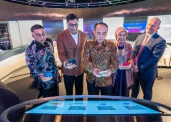 Indosat dan Mastercard menandatangani MoU Indosat-Mastercard Cybersecurity Center of Excellence (CoE).