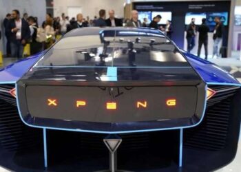 Mobil terbang yang dikembangkan XPENG AEROHT, anak perusahaan pembuat mobil elektronik China Xpeng.