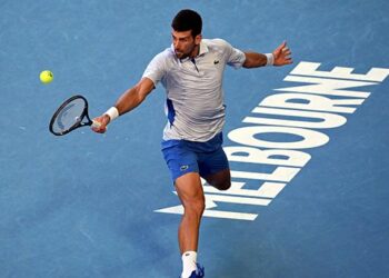 Petenis Serbia, Novak Djokovic.