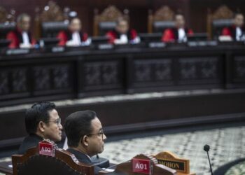 Sidang PHPU Pilpres 2024 di MK.