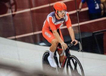 Pembalap sepeda Indonesia, Bernard Benyamin Van Aert.