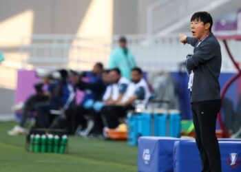 Pelatih Timnas U-23 Indonesia, Shin Tae-yong (STY).