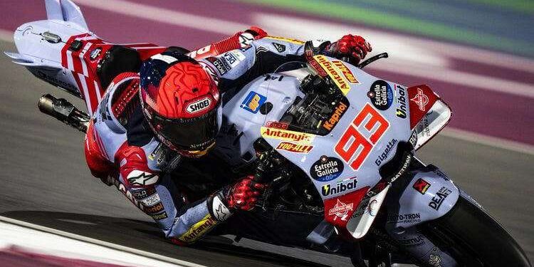 Raih Pole Pertama Bersama Gresini, Marc Marquez Incar Podium 1 Pembalap Gresini Racing, Marc Marquez.