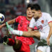 Daftar 22 Pemain Dipanggil Shin Tae-yong Lawan Irak dan Filipina 2 Justin Hubner pada laga perempatfinal Piala Asia U-23 2024 kontra Korea Selatan, di Stadion Abdullah bin Khalifa, Doha.